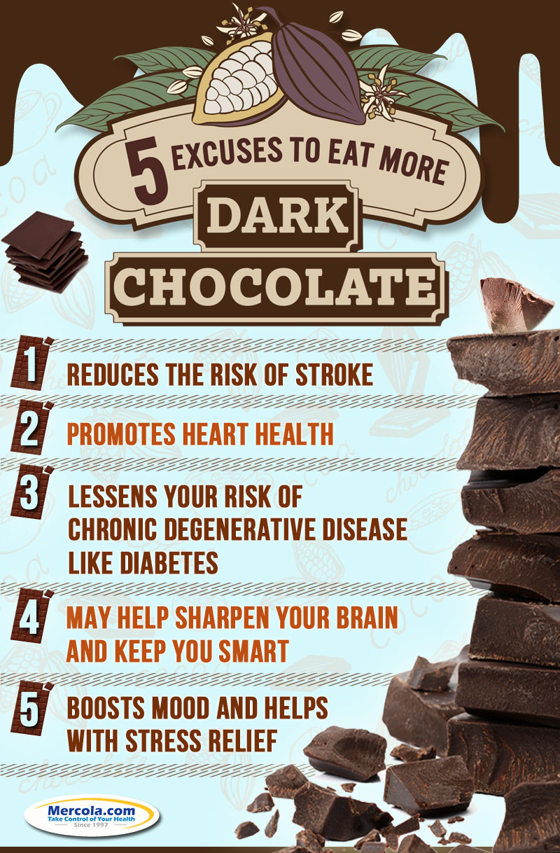 Dark Chocolate Infographic