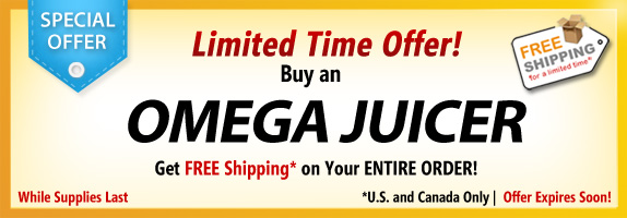 Omega Juicer Special Offer