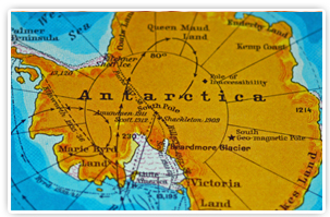 Map of Antarctica