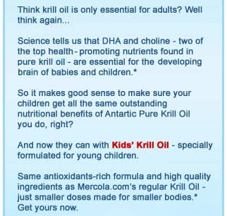 Krill Oil For Kids
