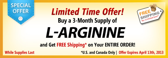 L-Arginine Special Offer