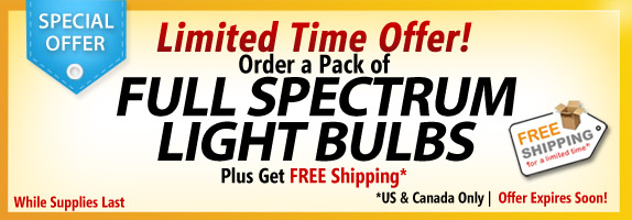 Full Spectrum Light Bulbs Sale 50% Off