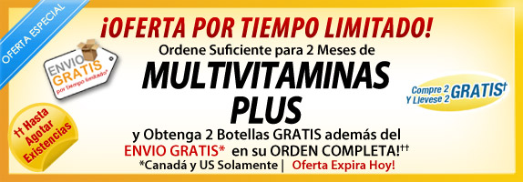 Oferta Por Tiempo Limitado: Multivitaminas con Minerales