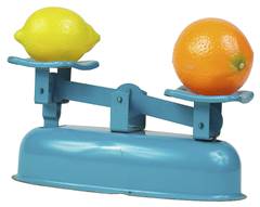 Feeling the Weight of Different Types of food