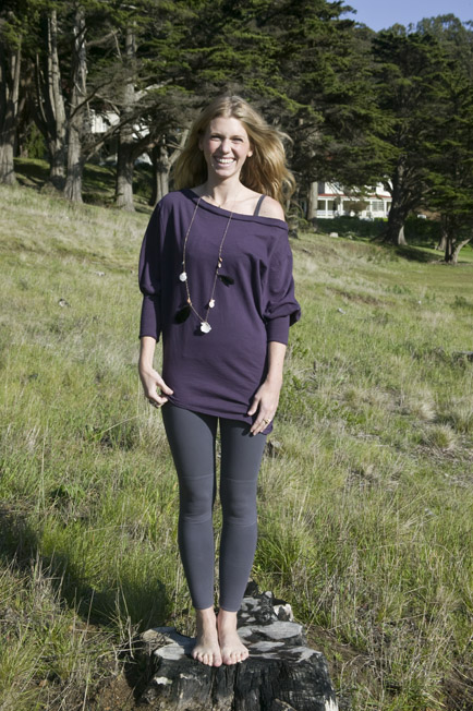 Organic Scallop-seamed Leggings