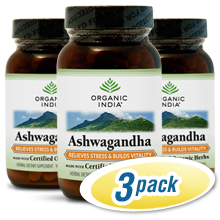Organic India Ashwagandha 3-Pack