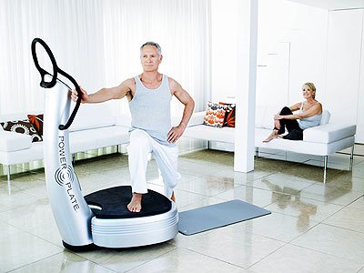 Power Plate vibration zone