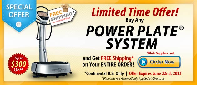 Power Plate Special Offer