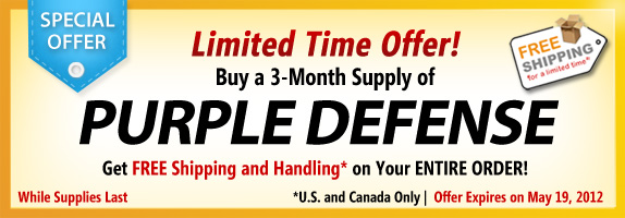 Purple Defesen Special Offer