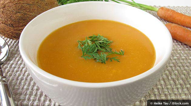 Carrot Coconut Soup Recipe