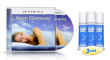 Sleep Harmony CD with Melatonin Spray