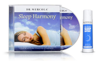 Sleep Harmony CD with Melatonin Spray