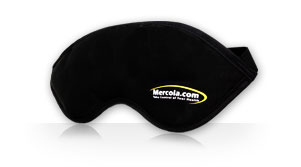 sleep mask with lavender