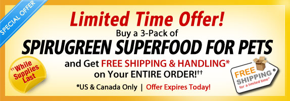 Spirugreen 3-pack free shipping