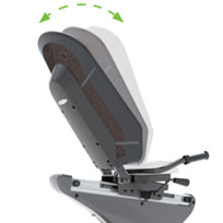 Comfort Arc Mesh Reclining Seat