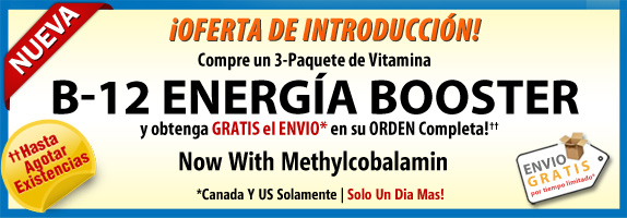 B-12 Energía Booster Offer Banner