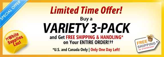 Spray Variety 3-Pack Offer Banner