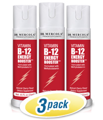 Vitamin B12 Energy Booster Spray 3-Pack