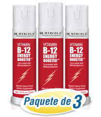  B-12 Energía Booster 3-Pack