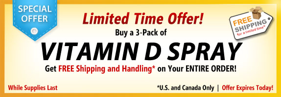 Vitamin D Spray 3-Pack Special Offer