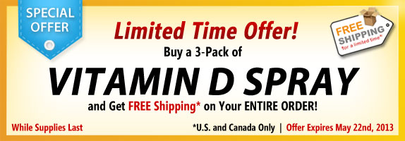 Vitamin D Spray 3-Pack Offer Banner