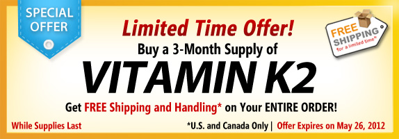 Vitamin K2 Special Offer