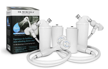 Shower Filter with Handheld Wand: 2 Units and 2 Cartridges (FREE water bottle, tote, and S&H)
