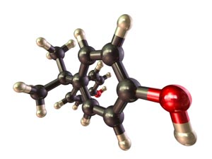 Molecule of Bisphenol A