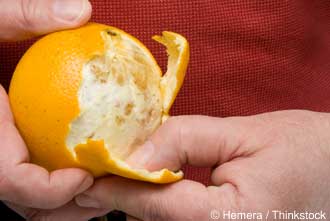 Peeling an Orange