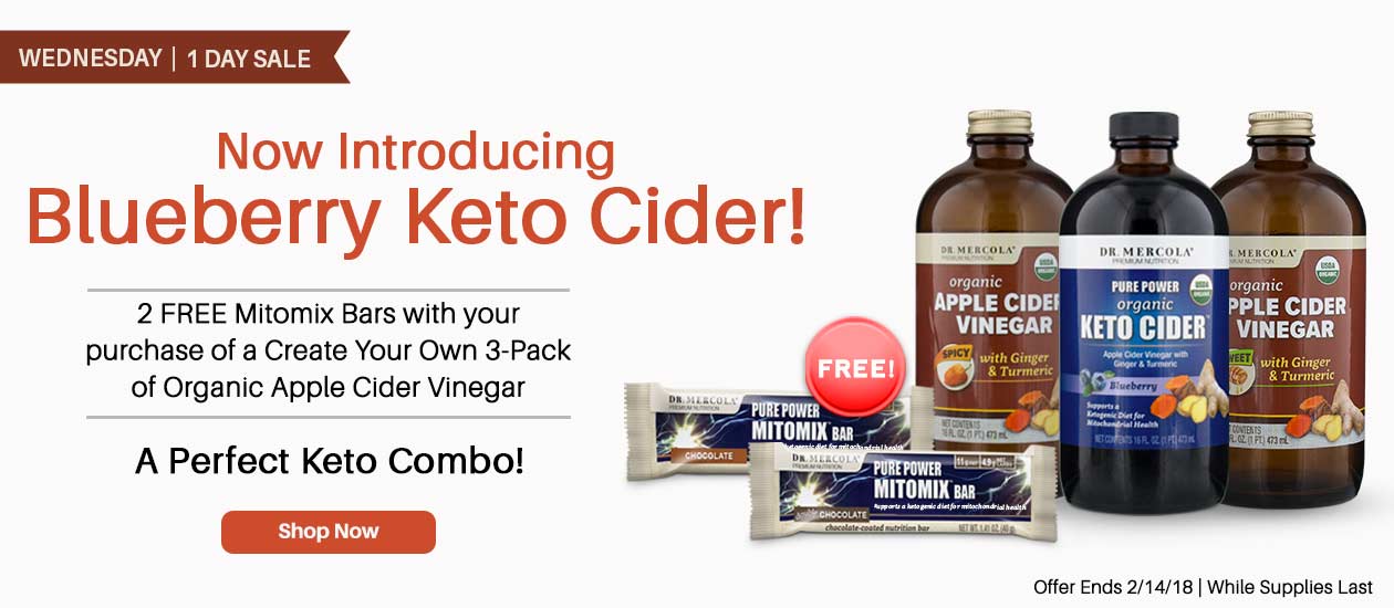 2 FREE Individual Mitomix Bars With Your Purchase of a CYO-3-Pack of ACV