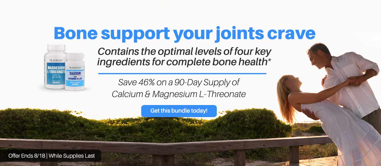 Save 46% on a 90-Day Supply of Calcium and Magnesium L-Threonate
