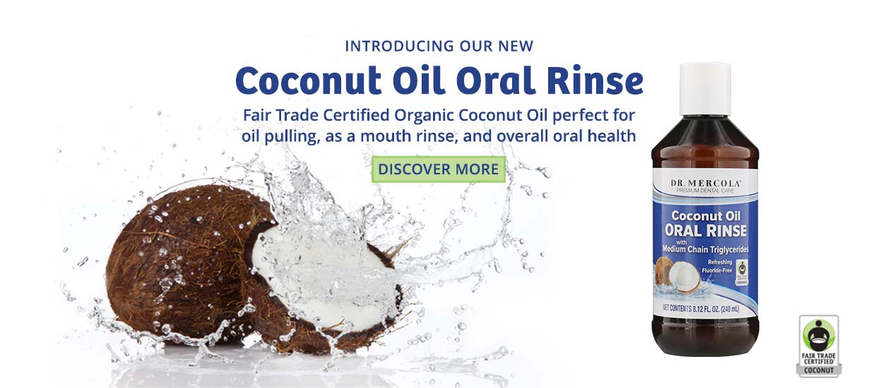 NEW Coconut Oil Oral Rinse