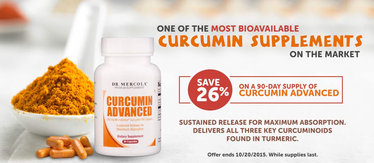 Save 26% on a 90-Day Supply of Curcumin Advanced