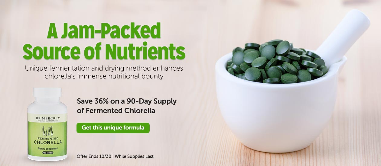 Save 36% on a 90-Day Supply of Fermented Chlorella