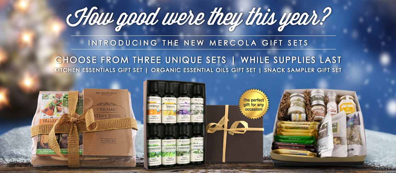 Introducing the NEW Mercola Gift Sets. The perfect gift for any occasion