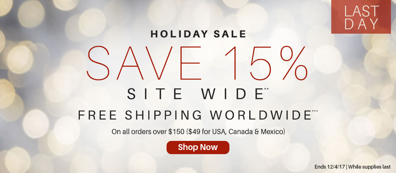 Save 15% Site Wide Plus Get Free Shipping During Mercola's Holiday Sale!**