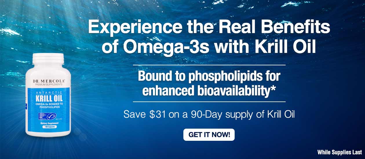 Save $31 on a 90-Day Supply of Krill Oil