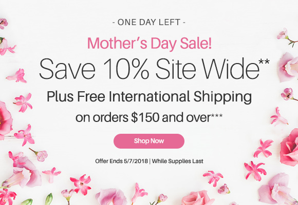 Save 10% Off Site Wide**