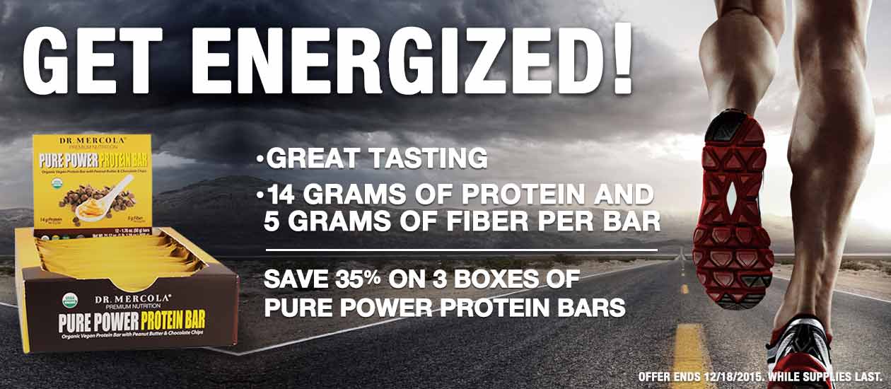 Save 35% on 3 Boxes  of Pure Power Protein Bars