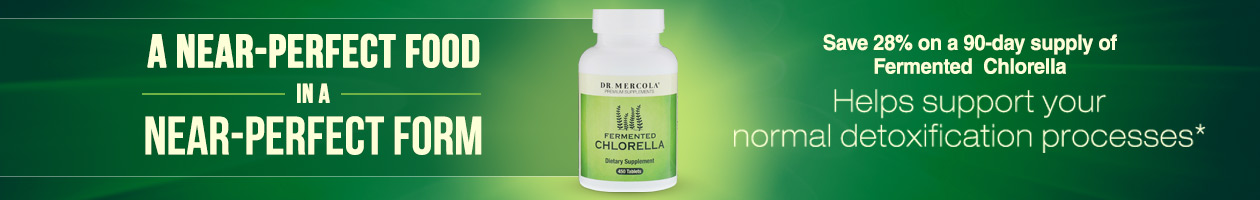 Save 28% on a 90-day supply of Fermented Chlorella