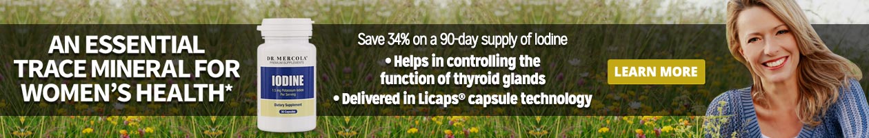 Save 34% on a 90-day supply of Iodine