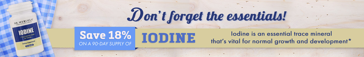 Save 18% on a 90-Day Supply of Iodine