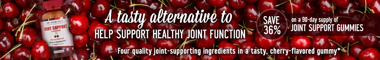 Save 36% on a 90-Day Supply of Joint Support* Gummies