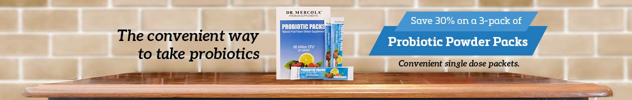 Save 30% on a 3-Pack of Probiotic Powder Packs