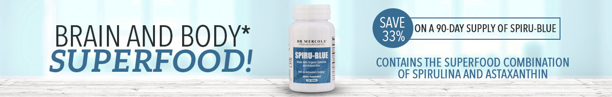 Save 33% on a 90-Day Supply of Spiru-Blue