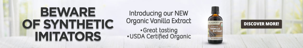 Introducing Our NEW Organic Vanilla Extract