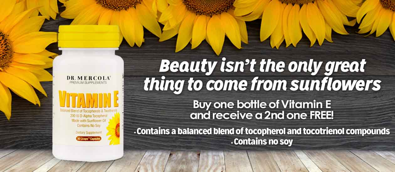 Buy One Bottle of Vitamin E and Receive a 2nd One FREE!