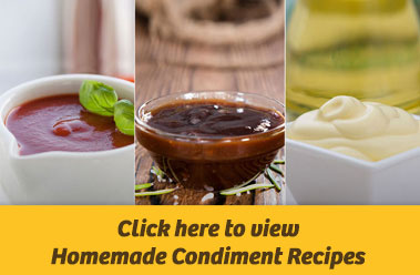 Homemade Condiment Recipes