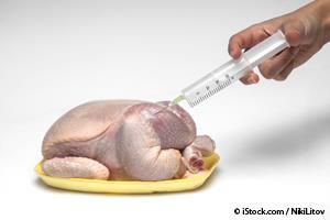 Pollo con Antibioticos