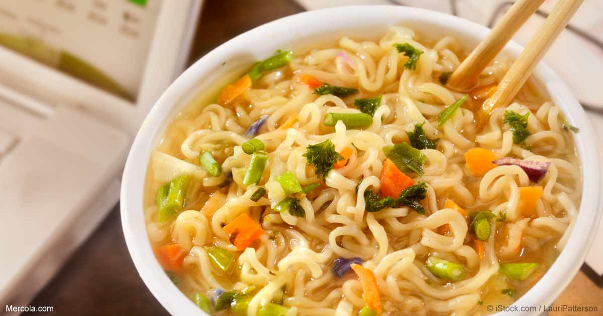 What are the negative effects of instant noodles?